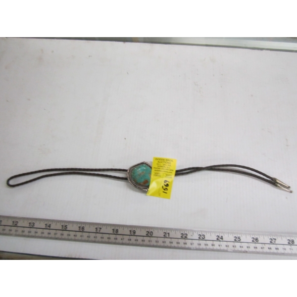 NAVAJO BOLO TIE - MARKED