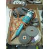 Image 1 : MAKITA ANGLE GRINDER W/ASST. DISCS, ETC.