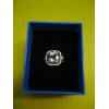 Image 2 : VICTORIA WIECK STERLING SILVER GREEN AMETHYST RING, SZ 6