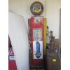 Image 1 : WAYNE FUEL GAS PUMP W/RICHFIELD AVIATION GAS SIGNS