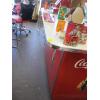 Image 7 : LG. VICTOR COCA COLA REFRIGERATED CABINET W/BAR TOP