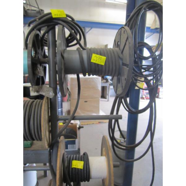 ASST. SHORT PIECES OF WIRE - VARIOUS SIZES - SOME ON SPOOLS, SOME NOT