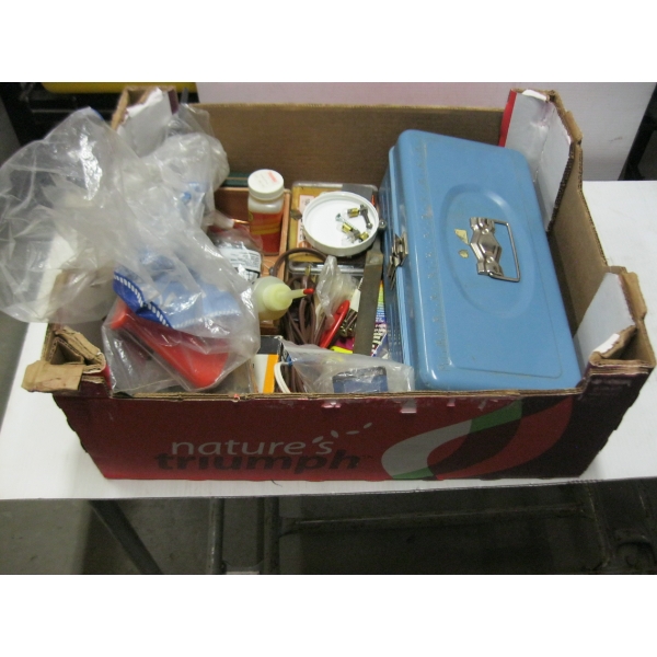 MISC. SCREWS, SAW, MISC. HARDWARE