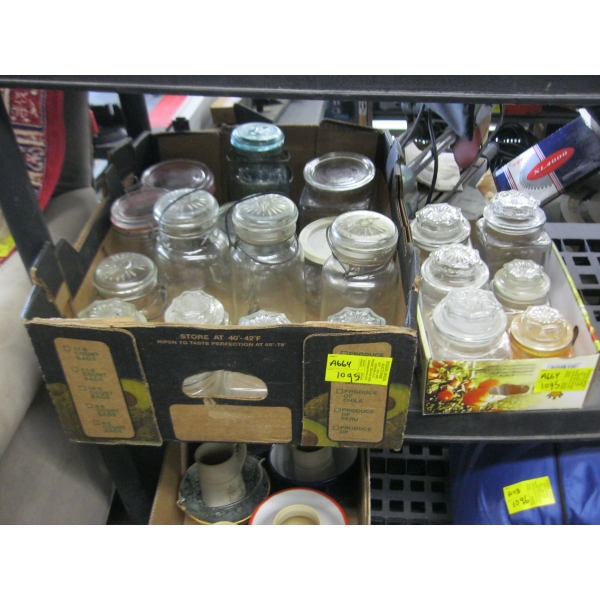 2 FLATS OF CANNISTERS