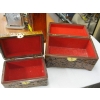 Image 2 : 2 CARVED BOXES