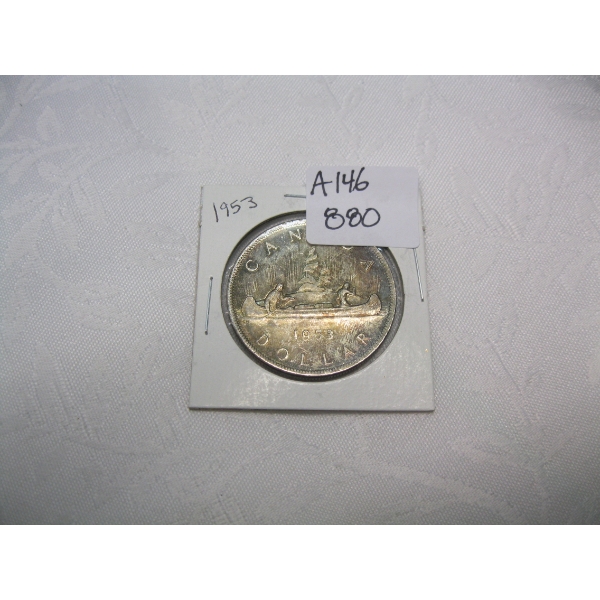 1953 CDN $1 COIN