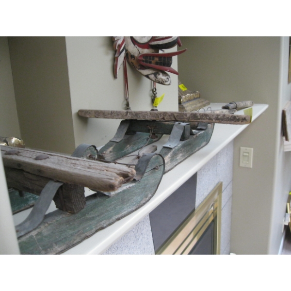 VINTAGE SLEIGH FRAME