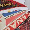 Image 10 : SIGNED HOCKEY STICK, TOPPS/FLEER BASEBALL CARDS, ESSO HOCKEY HEROS BINDER BOOK, VINTAGE PENDANTS