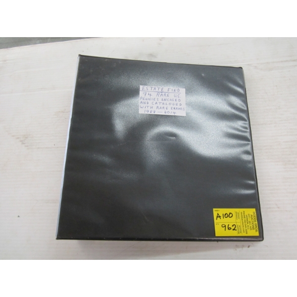 BINDER OF 94 RARE USA PENNIES