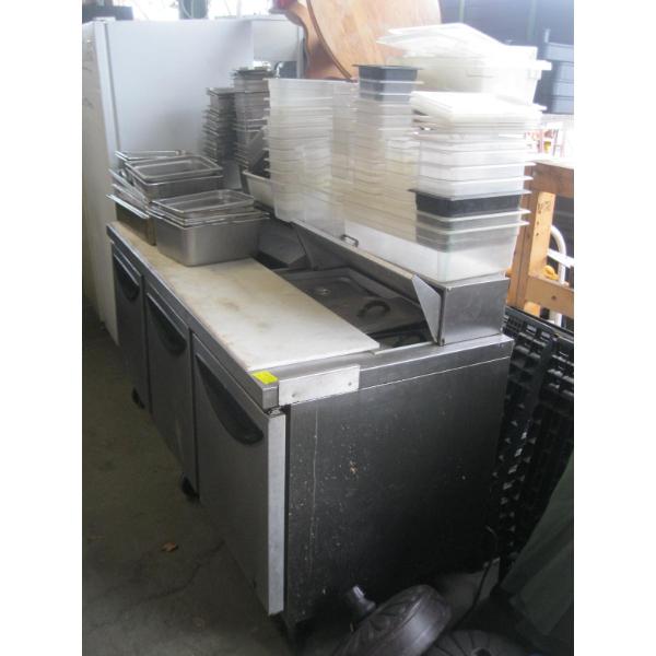 3 DOOR PREP TABLE