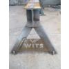 Image 2 : PAIR OF HEAVY DUTY 8' METAL SAWHORSES