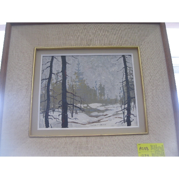 ORIGINAL ROBERT GENN OIL PAINTING