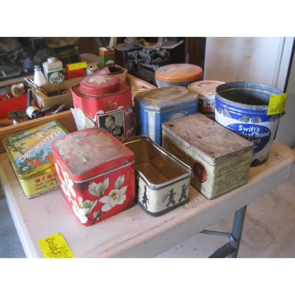 COLLECTABLE TINS