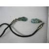 Image 4 : TURQUOISE, CORAL & SILVER BOLO TIE