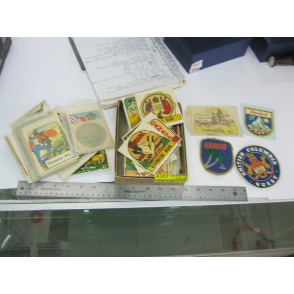 MISC. VINTAGE STICKERS