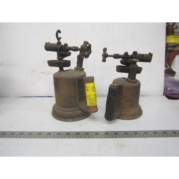 2 PLUMBER'S TORCHES
