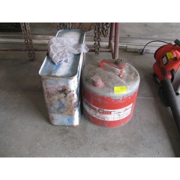 2 FUEL CANS
