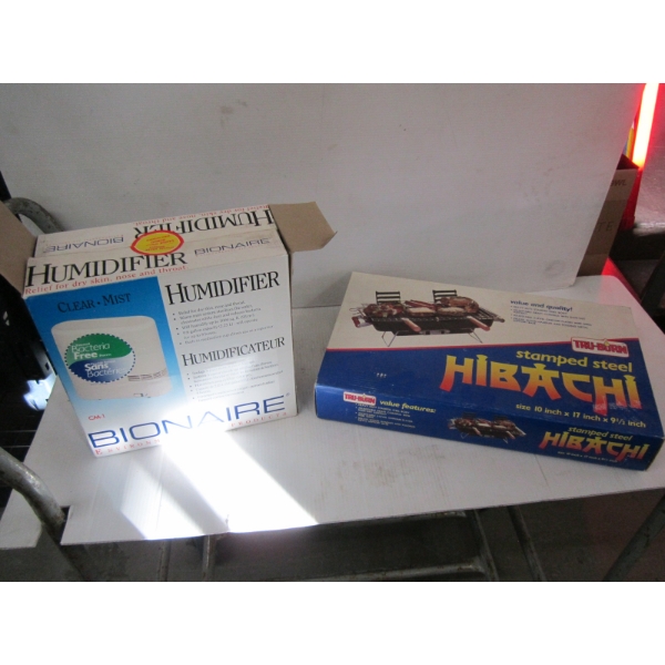 HUMIDIFIER & HIBACHI PORTABLE BBQ