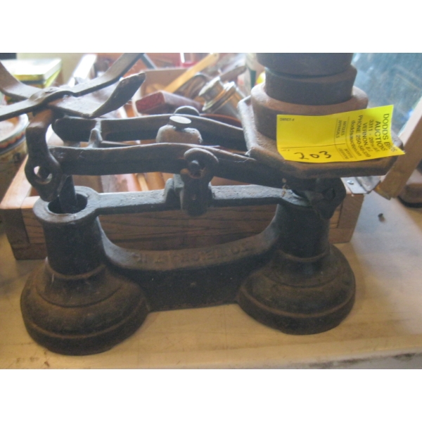 SM. SCALE W/WEIGHTS