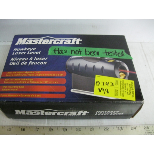 MASTERCRAFT HAWKEYE LASER LEVEL
