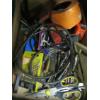 Image 4 : 2 BOXES OF MISC. DRILLS, VACUUM, TAPE, ETC.