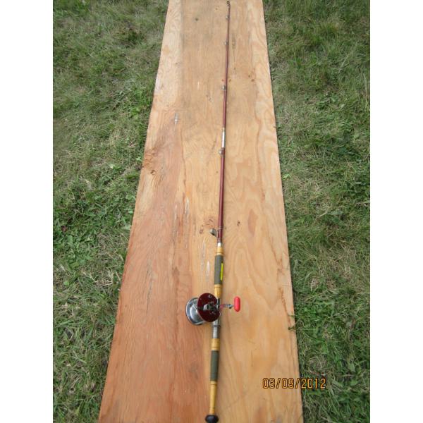 HEAVY DUTY FISHING ROD W/PENN REEL