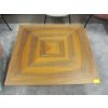 Image 3 : MATCHING SMALLER COFFEE TABLE, 100CMX100CM