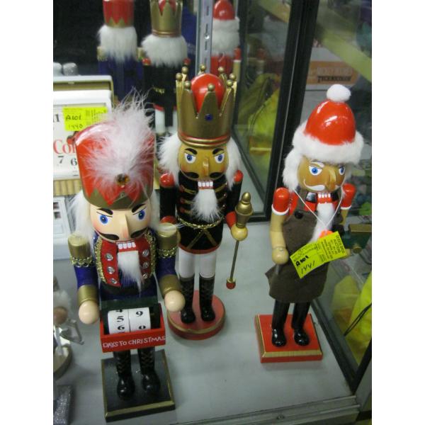 3 TALL NUTCRACKERS