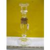 Image 1 : MOSERS 24KT GOLD RIM CRYSTAL CANDLEHOLDER