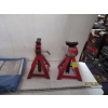 Image 2 : 2 - 2 TON AXLE STANDS & A 9X12 TARP