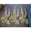 Image 1 : 3 GOLD LEAF PATTERN WALL HANGINGS