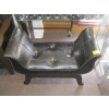 Image 1 : U SHAPED LEATHER STOOL