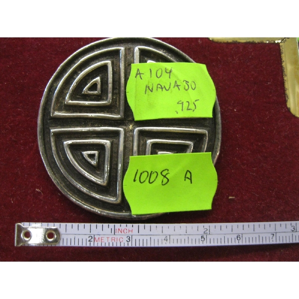 NAVAJO SILVER .925 BROACH