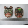 Image 1 : 2 MINI CARVED MASKS
