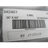 Image 2 : ROLL OF 6MM POLY BAGS, 35"X60" - BLACK