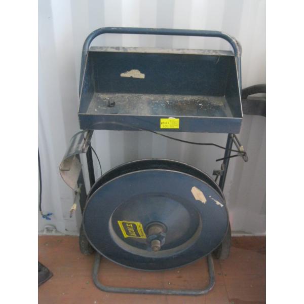 BANDING MACHINE ROLLER ON WHEELS