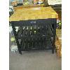 Image 1 : IKEA TABLE W/CUTTING BOARD TOP