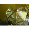 Image 2 : BRASS & GLASS LIGHTS & MAGAZINE END TABLE
