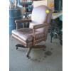 Image 1 : LEATHER EXECUTIVE CHAIR ON CASTORS