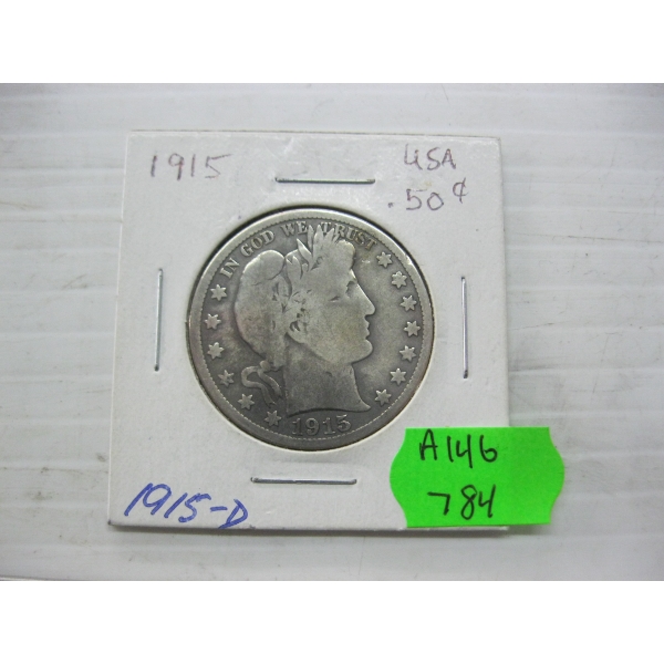 1915 US 50 CENT PIECE