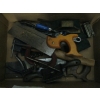 Image 2 : FLAT OF HAND TOOLS & BOX OF BOOKS