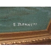 Image 2 : ORIGINAL PAINTING BY E. BENNETT OF SHIP