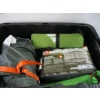 Image 2 : BIN OF MISC. HANGING TENTS, MESH CURTAIN, ETC.