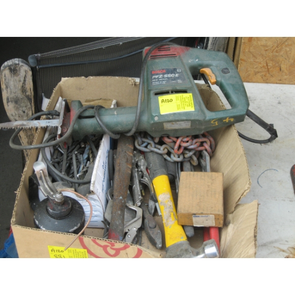 MISC. DRILL BITS, TOOLS, SAWZALL, ETC.