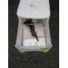 Image 4 : PLASTIC STORAGE BIN W/MISC. CONTENTS: SHEETS, ENGRAVER, WATER BOTTLES, SHOESHINE ITEMS, ETC.