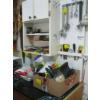 Image 1 : TOOLS ON WALL & IN BOXES - VISE GRIPS, CHISELS, SAWS, ETC.