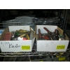 Image 1 : 2 BOXES MISC. CUTTER BLADES, PLIERS, WIRE STRIPPERS, ETC.