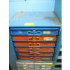 Image 1 : 6 DRAWER SLIDE OUT BOX STORAGE UNIT W/ASST. CONTENTS