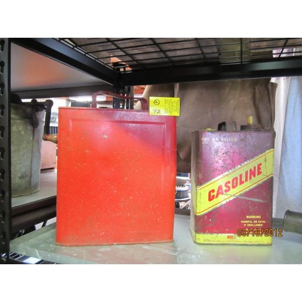 2 GAS CANS