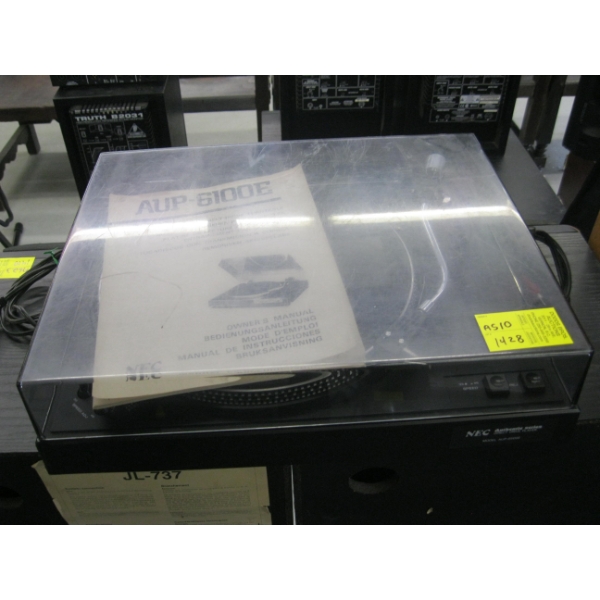 NEC AUTHENTIC SERIES DIRECT DRIVE TURNTABLE